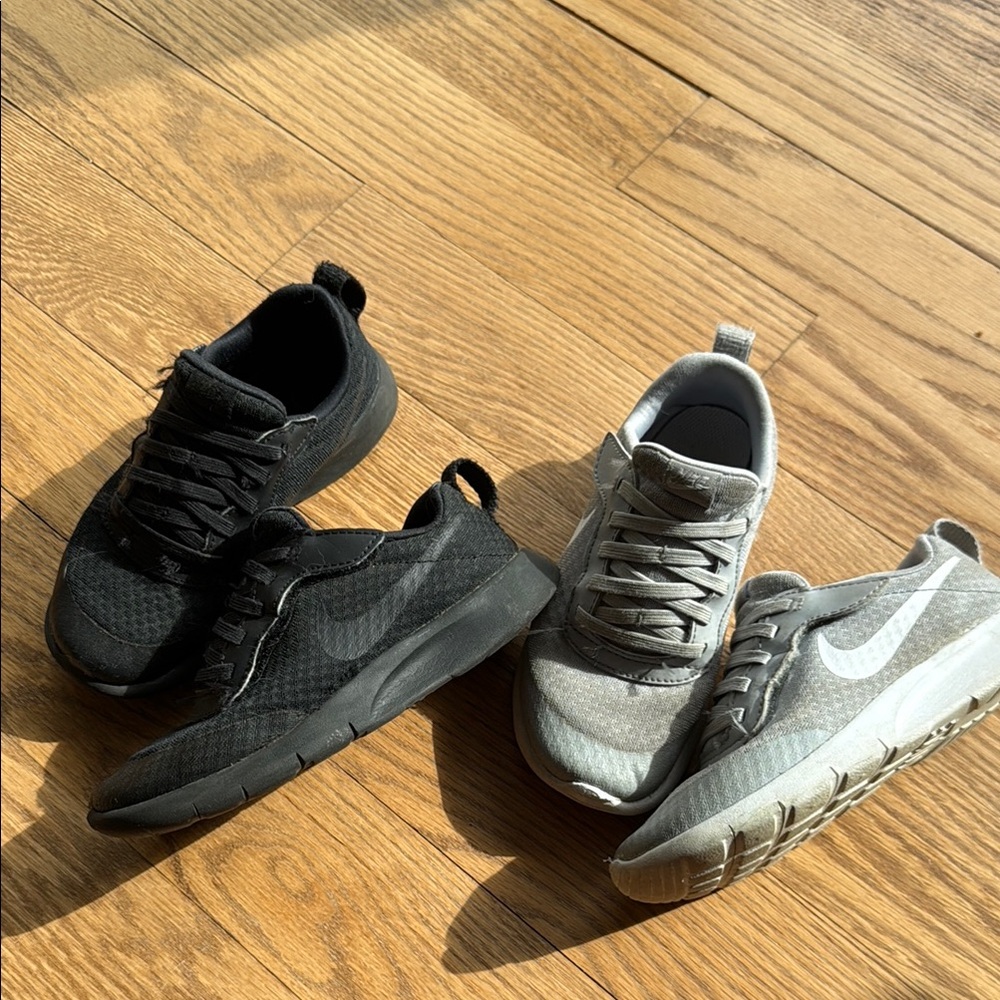 Nike Black and Gray Sneaker Bundle
